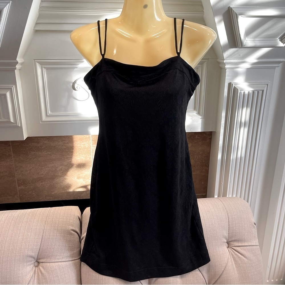 FREE People Intimately Black Lace Slip Dress Sz S